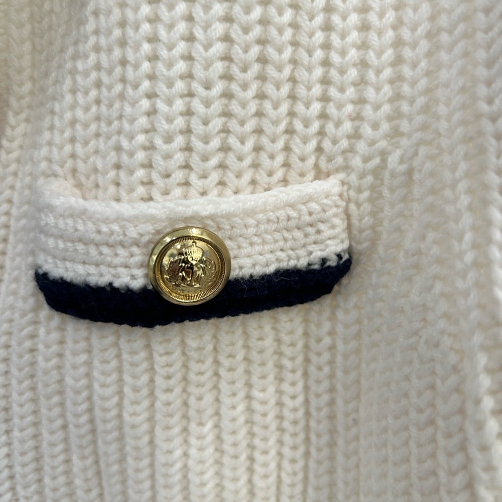 LOFT Cream Knit Sweater - Picture 4 of 4